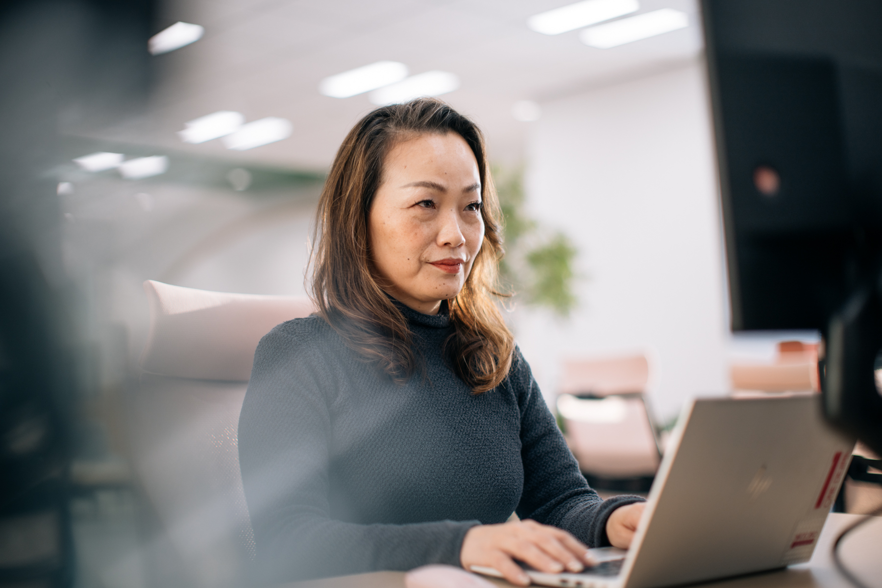 グローバルな視点、ビジネスプロセスを俯瞰して考える力が常に鍛えられる環境。